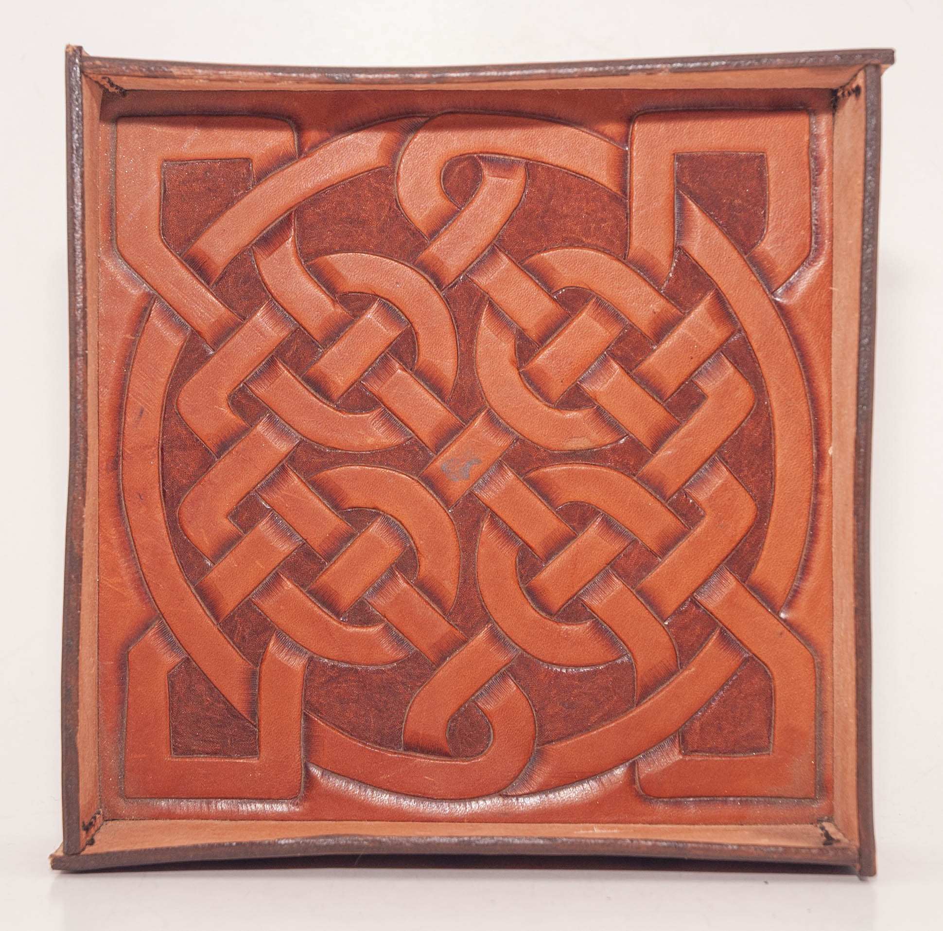 Dice Tray - Square, Celtic