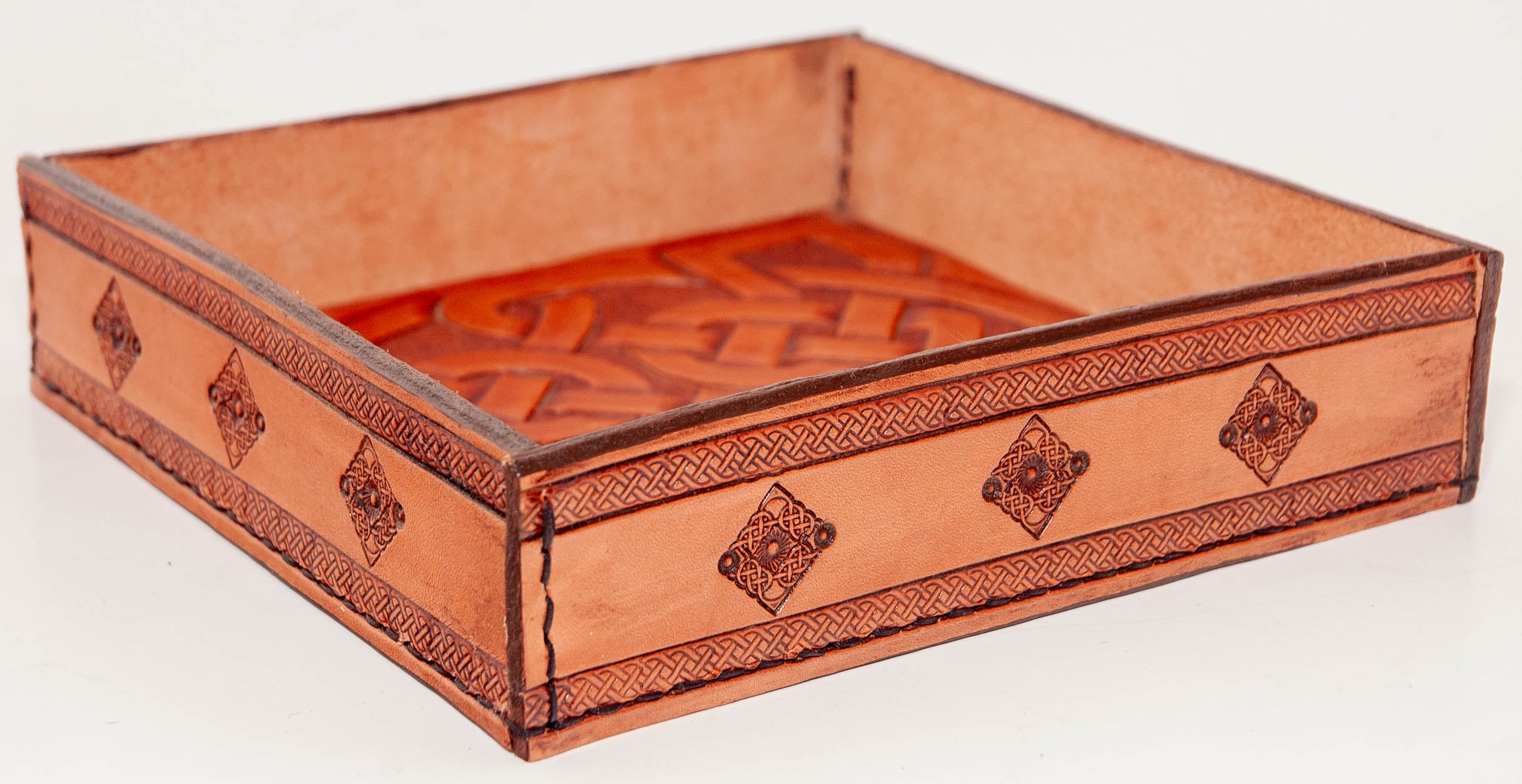 Dice Tray - Square, Celtic