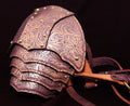 Purple & Gold Floral Pauldron With Strap