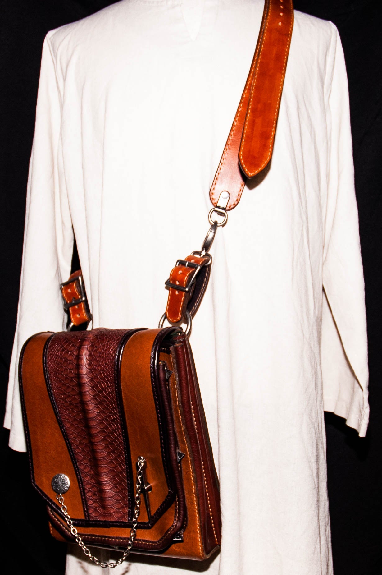 Messenger Bag - Snake