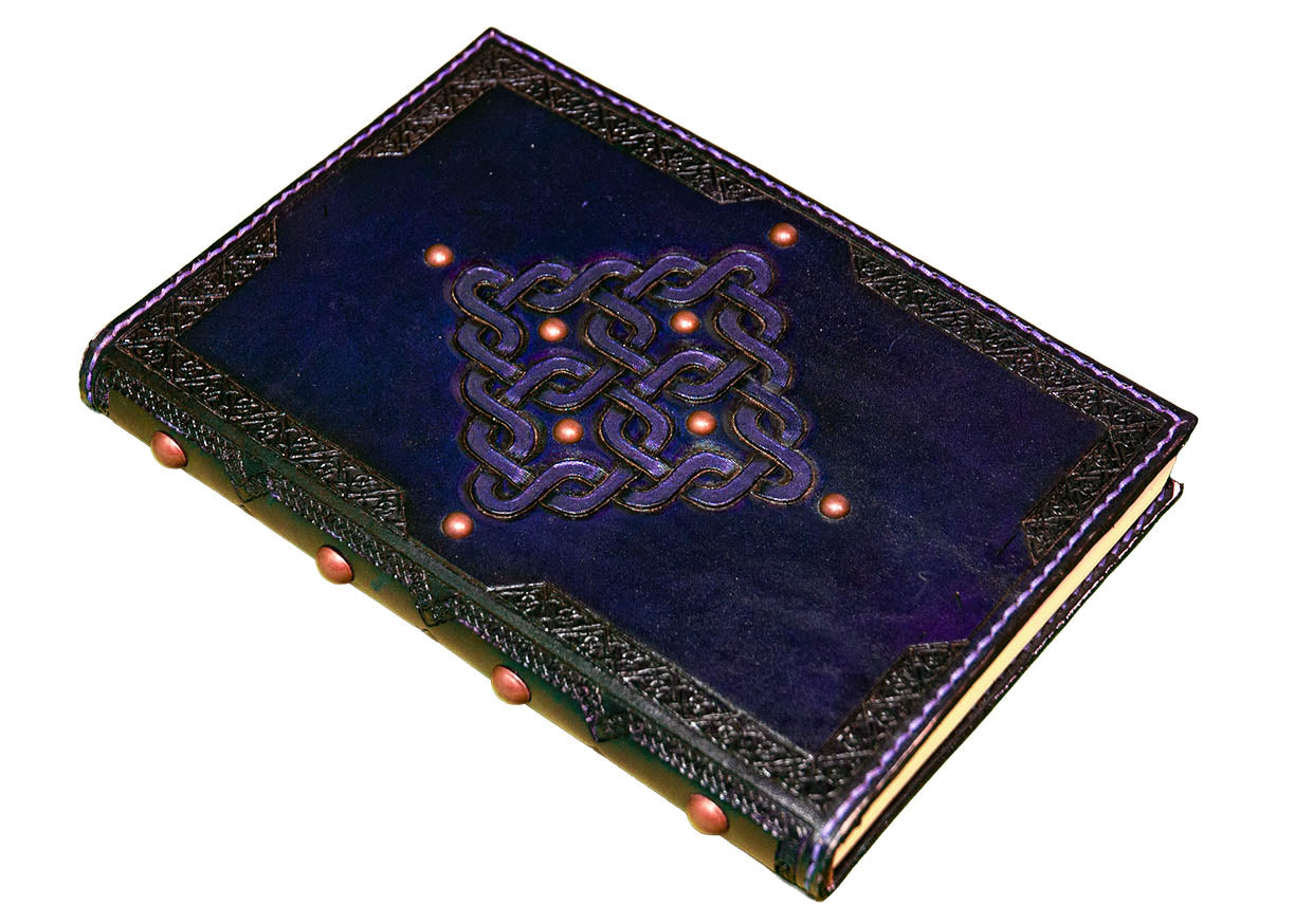 Purple Knotwork Journal