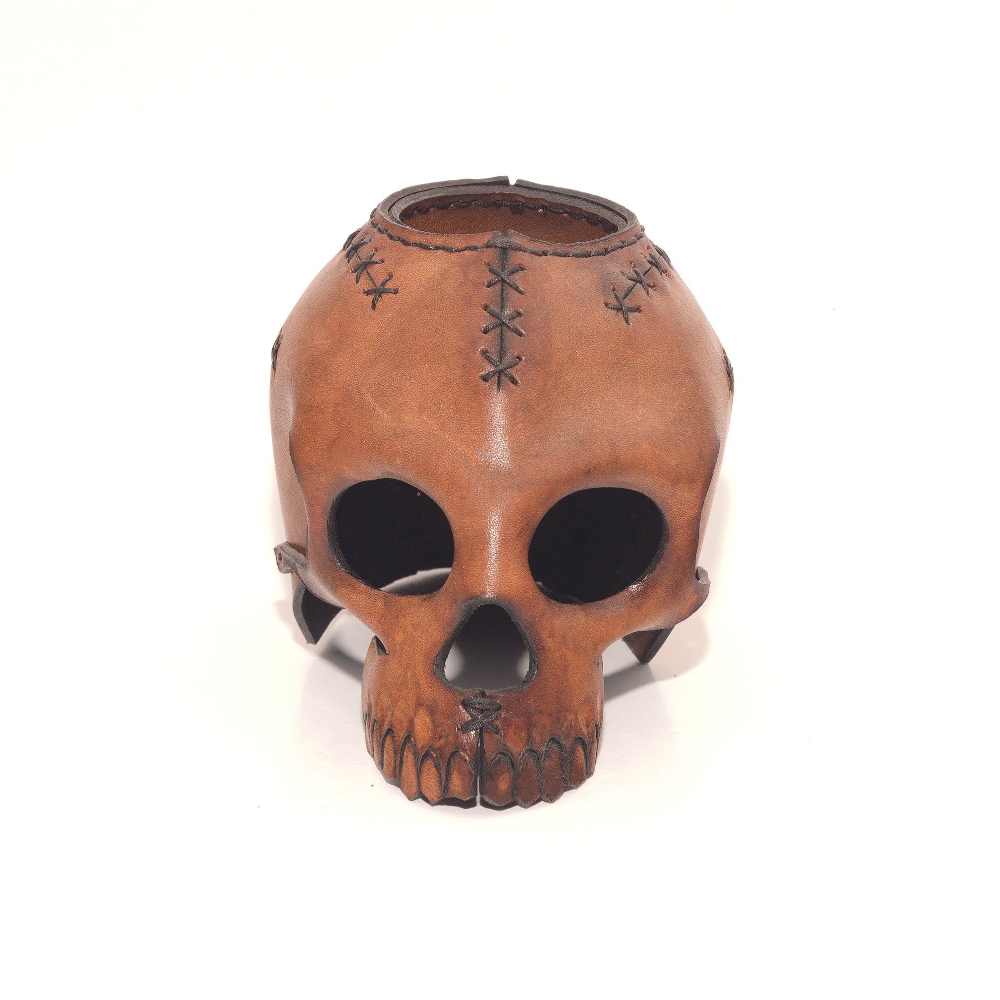 Skull Candle Holder