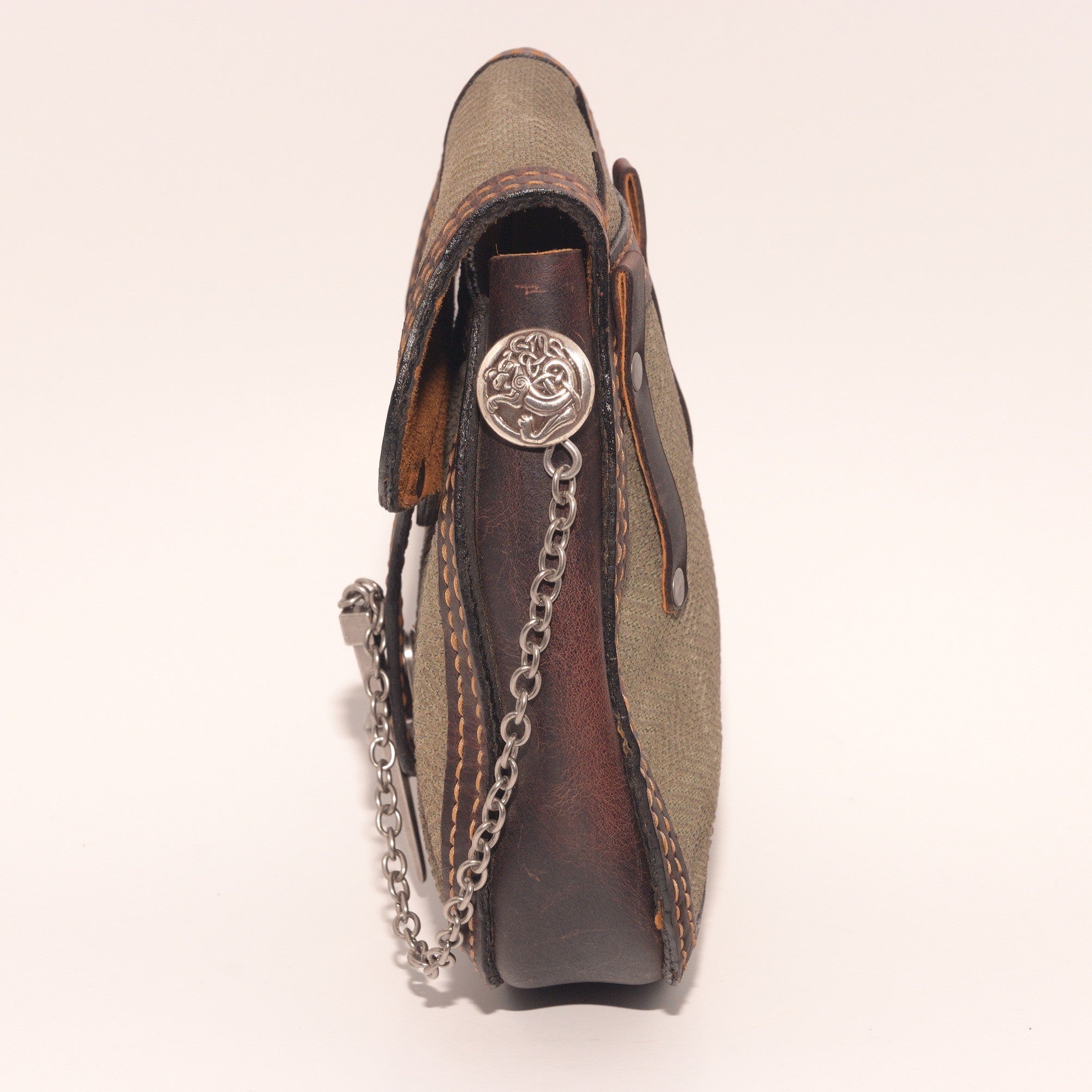Green & Brown Hip Pouch
