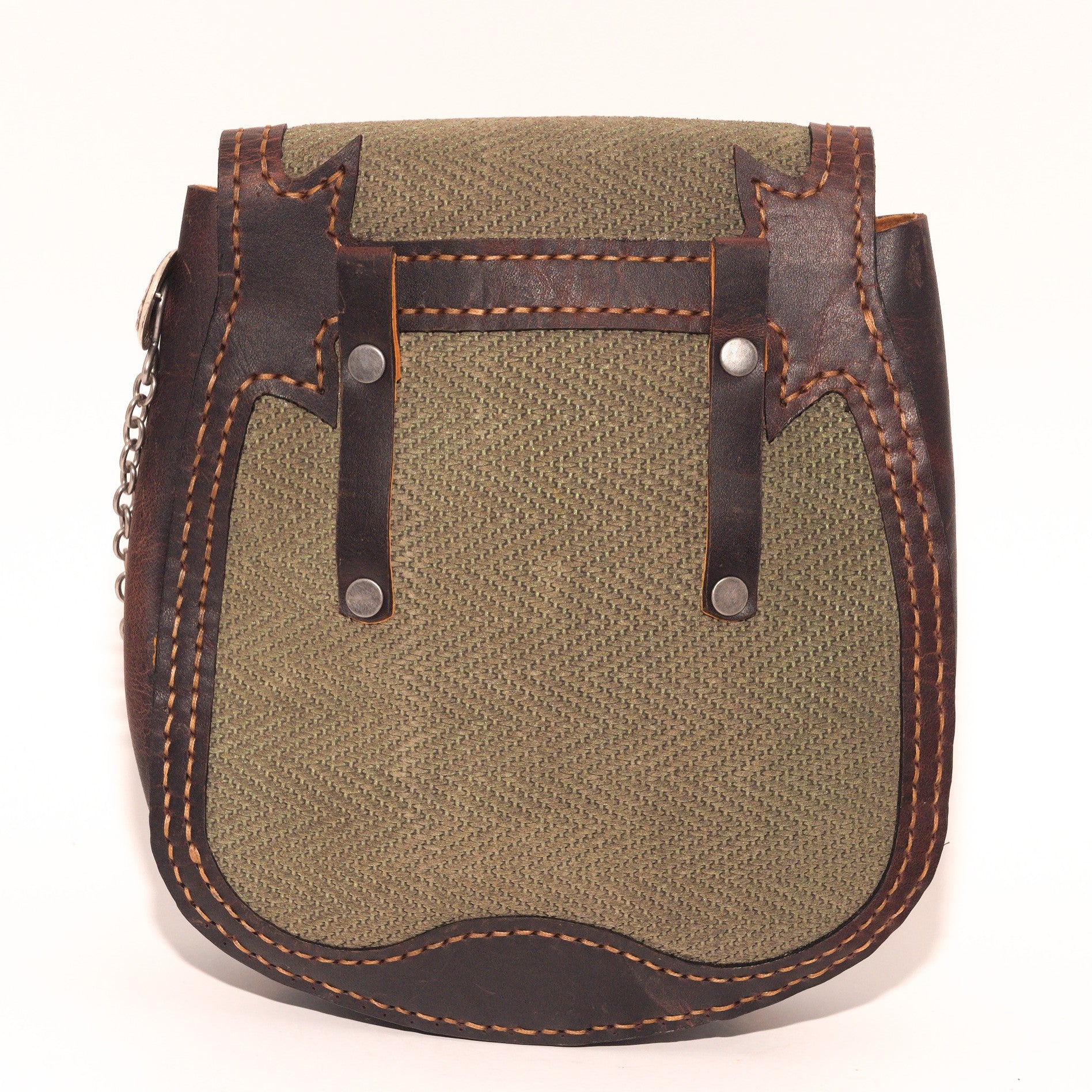 Green & Brown Hip Pouch