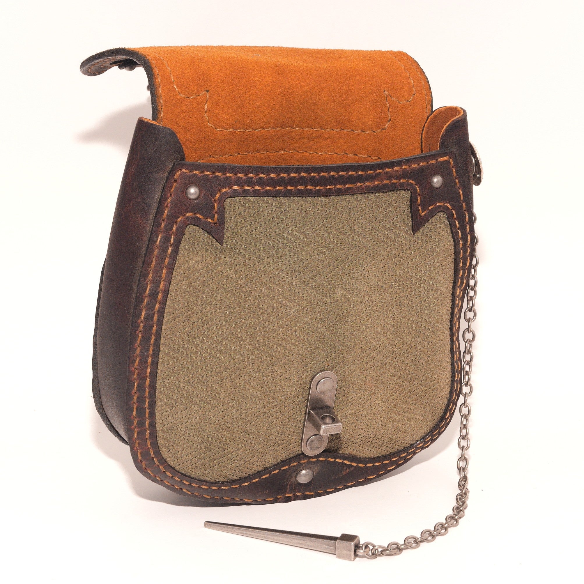 Green & Brown Hip Pouch