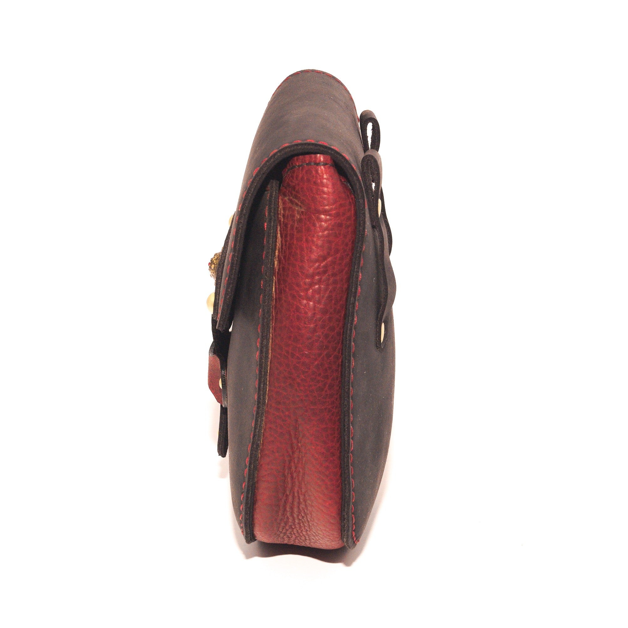 Red & Black Hip Pouch