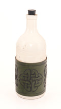 Wrapped Bottle - Green Celtic Knotwork