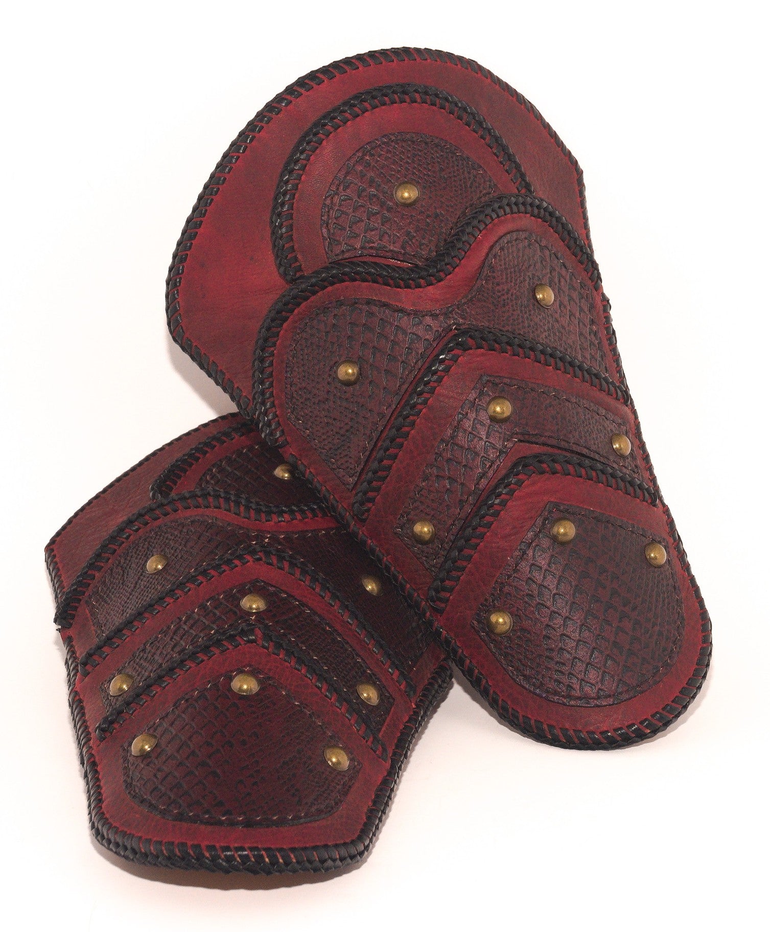Bracers - Red, Laced Ezio