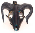 Ram Skull Mask - Curved Horns