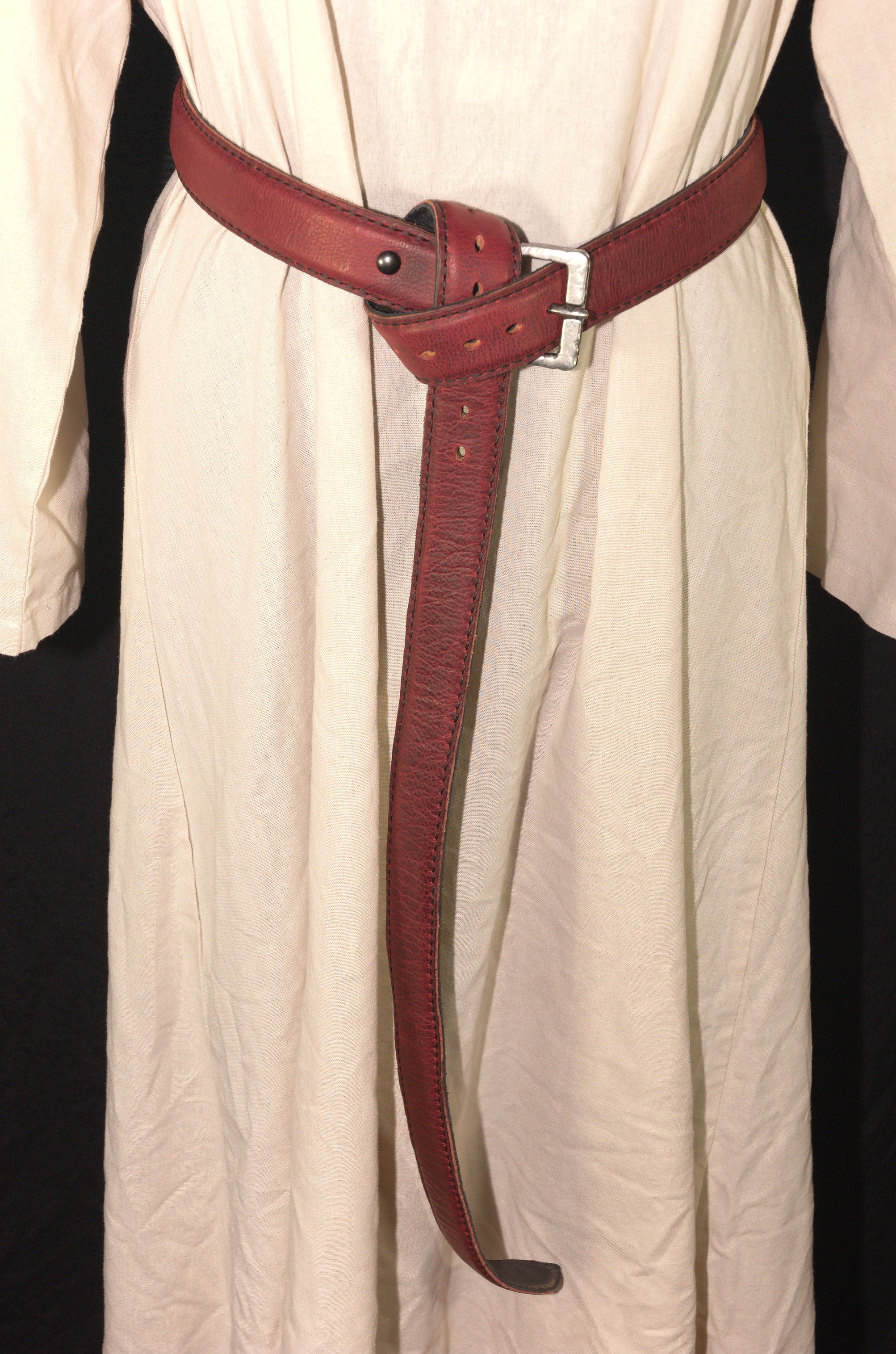 Lined Red & Black Belt