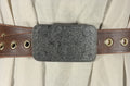 Eyelet Belt with Large Buckle