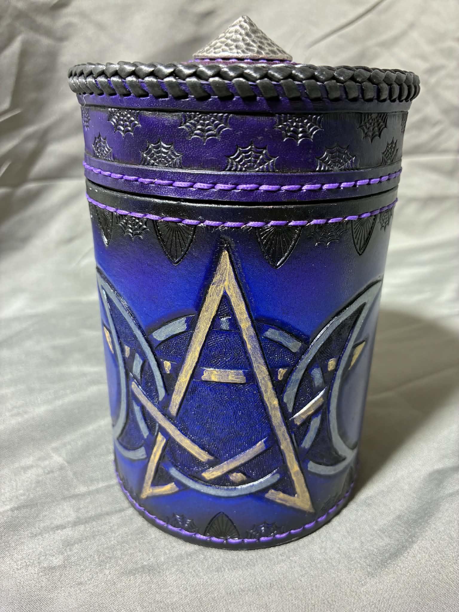 Wrapped Jar (Three Sisters)
