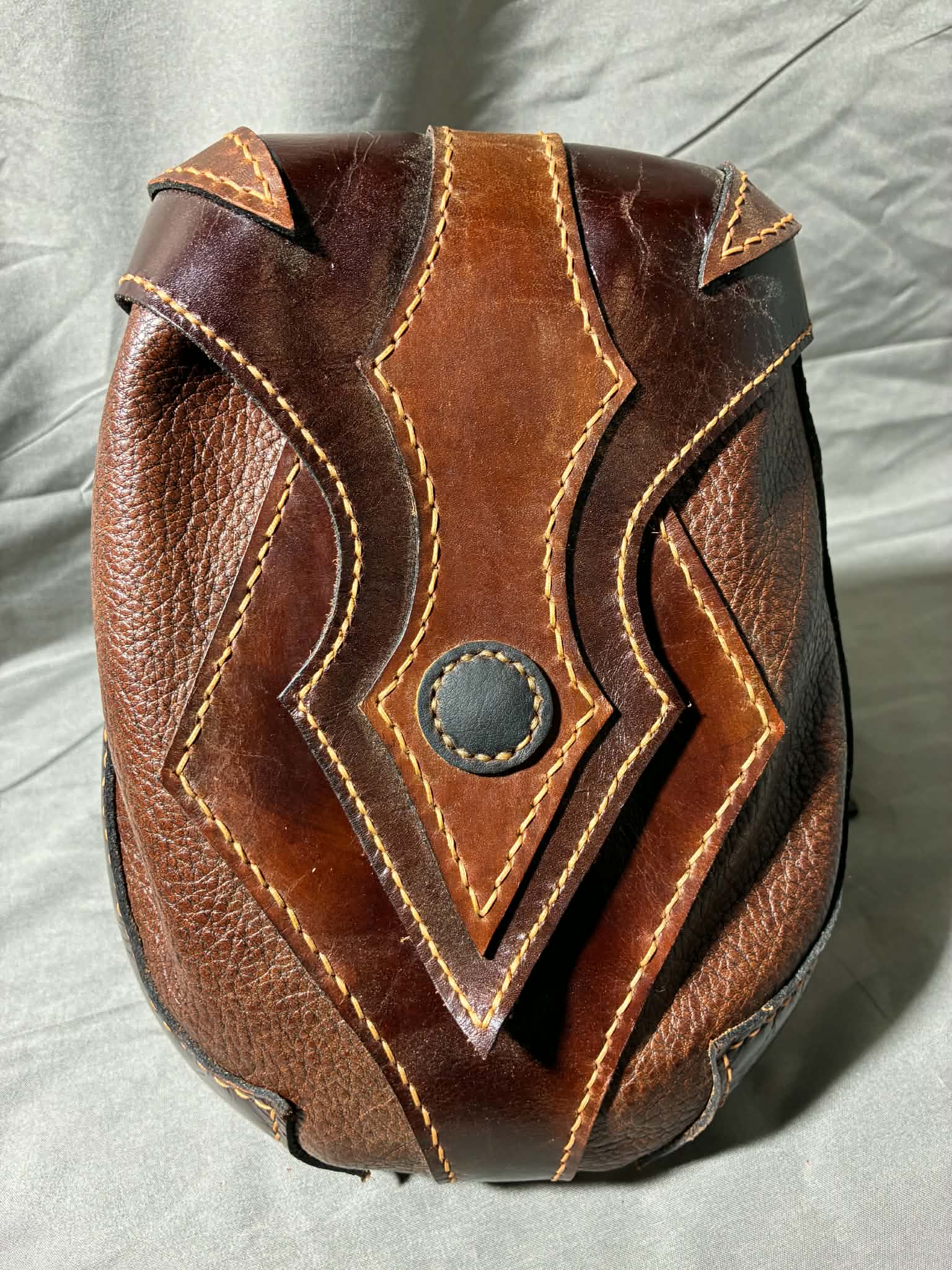 Artemis Hip Bag (Brown w/magnetic Clasp