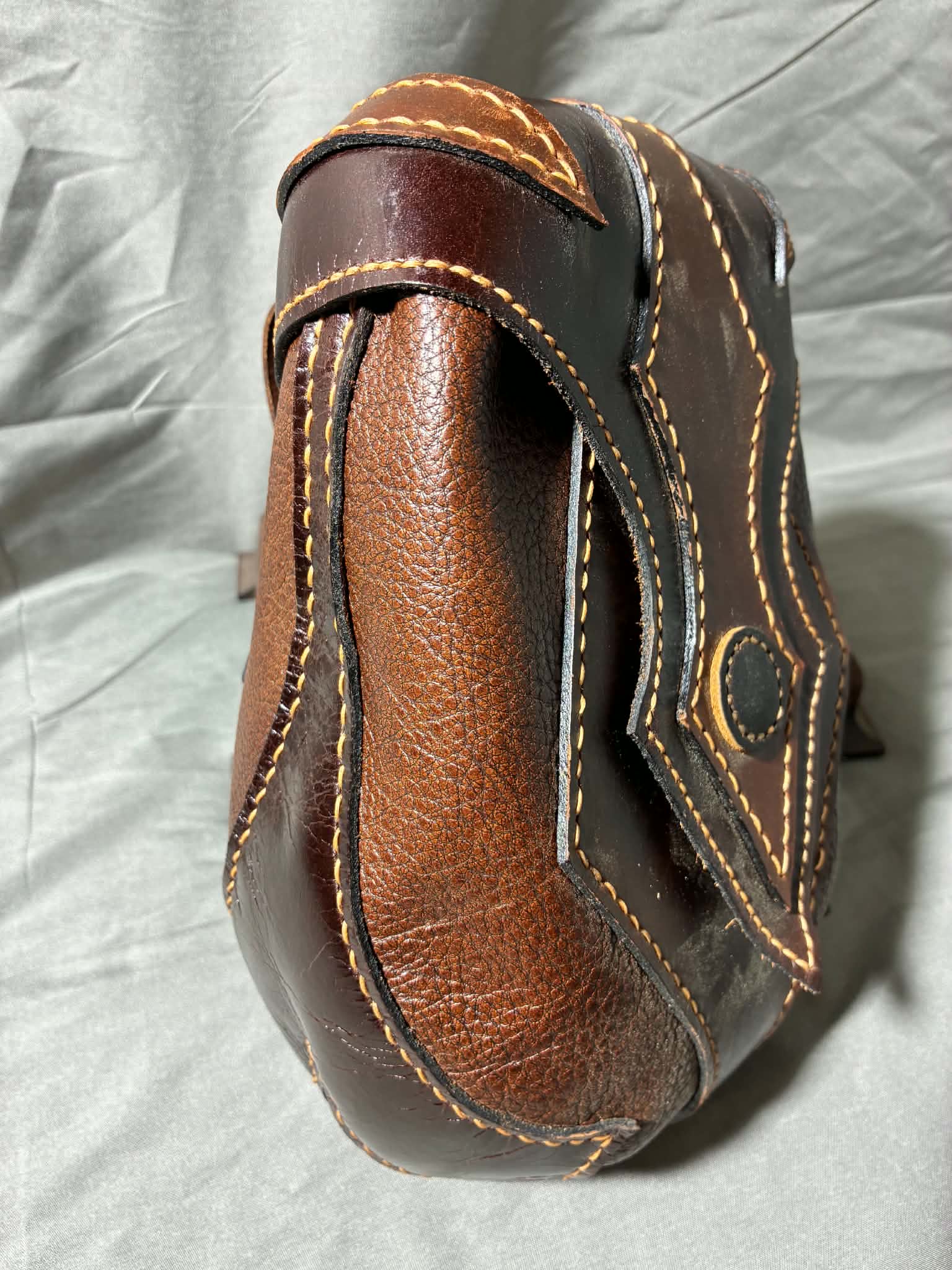 Artemis Hip Bag (Brown w/magnetic Clasp