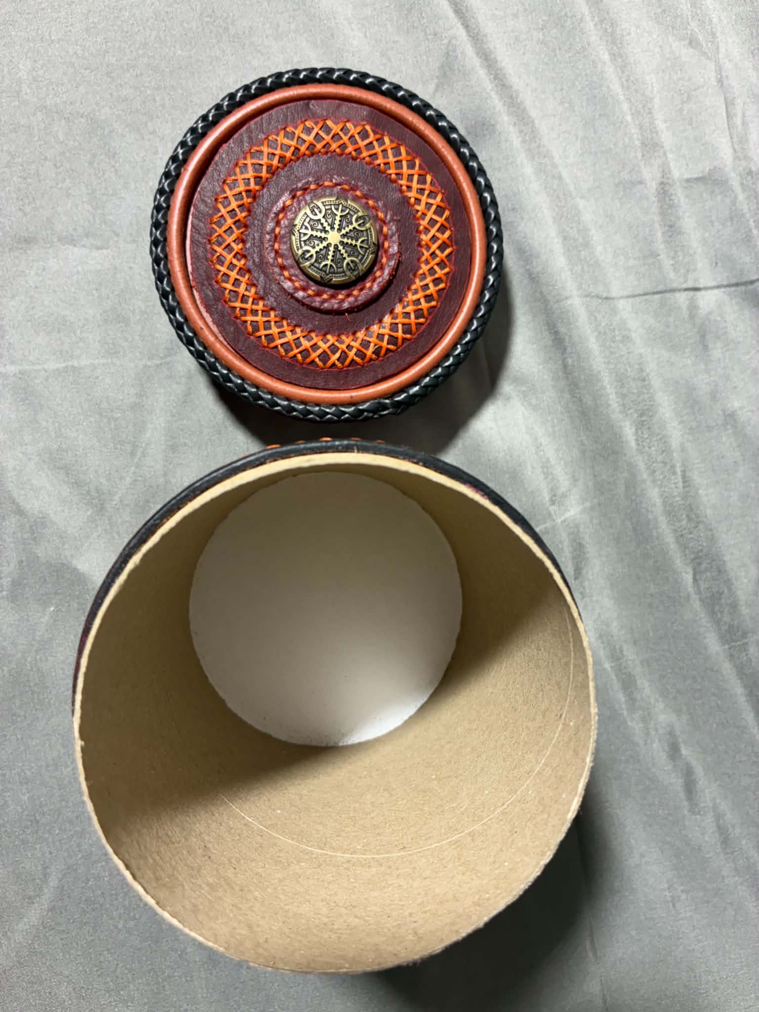 Wrapped Jar (Dragon/Red)
